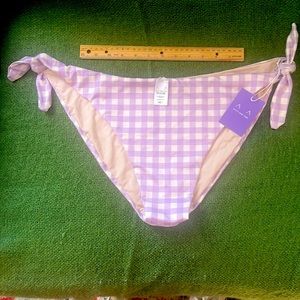NWT Kitty & Vibe Tie-side bikini bottom- size 3XL1 (for smaller booties); NWT